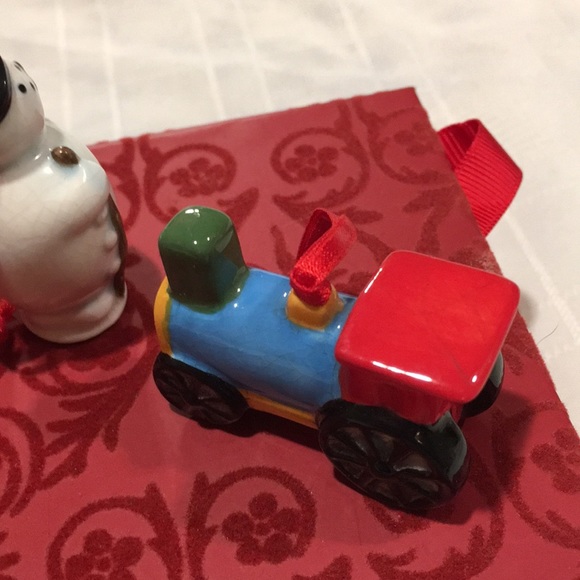 John Grossman for Gund 6 piece ceramic Christmas Ornament set. NEW Very Rare Set - Picture 11 of 15